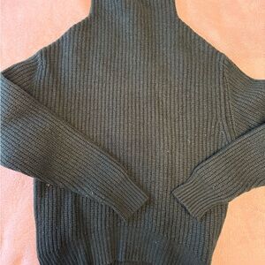 Wilfred Forest Green Turtleneck Sweater
